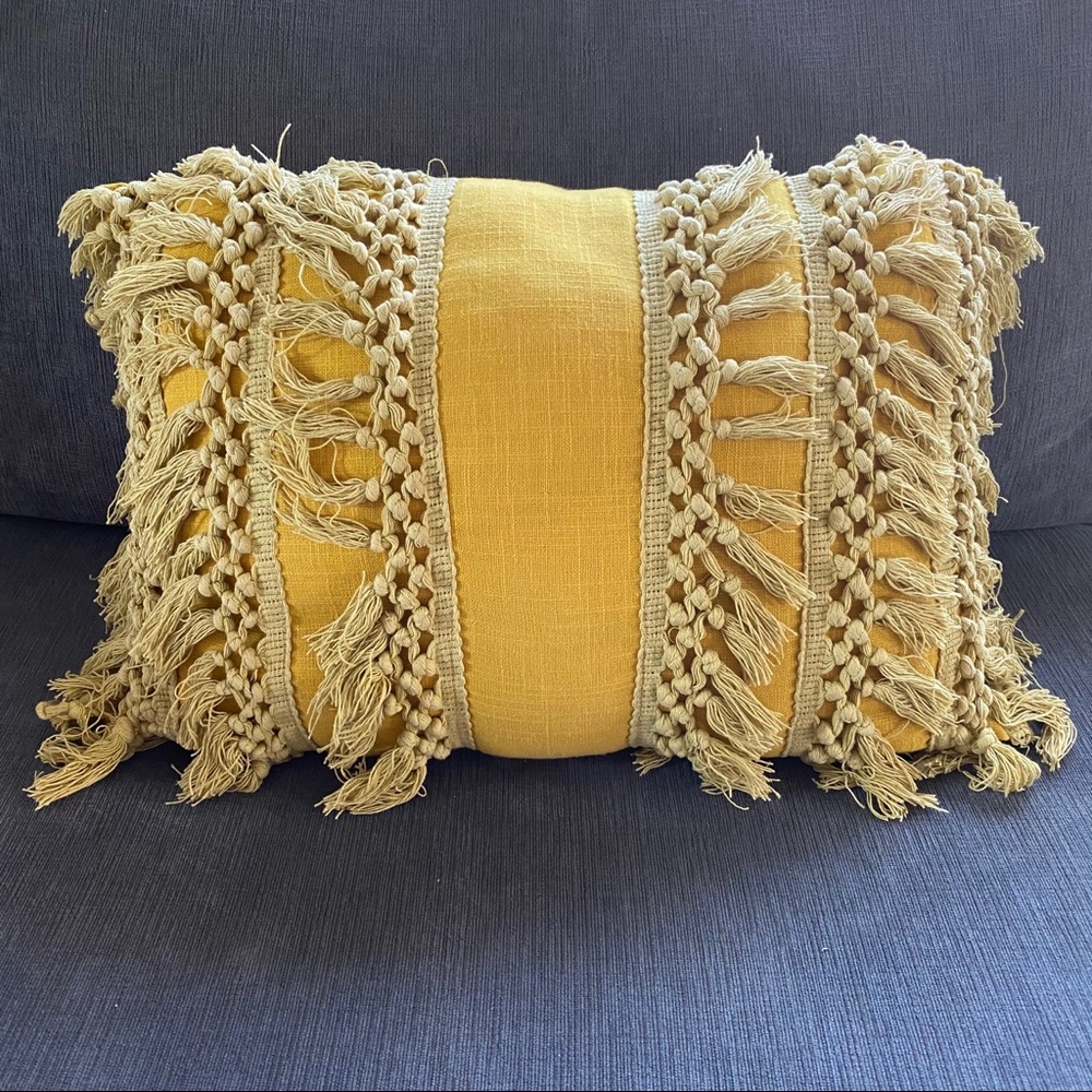 Urban Outfitters Tassel Pillow